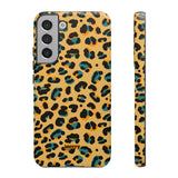 Golden Leopard-Phone Case-Samsung Galaxy S22 Plus-Matte-Movvy