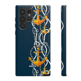 Anchored-Phone Case-Samsung Galaxy S22 Ultra-Matte-Movvy