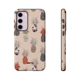 Pineapples in the Wild-Phone Case-Samsung Galaxy S23 Plus-Glossy-Movvy