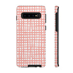 Seaside Plaid-Phone Case-Samsung Galaxy S10-Matte-Movvy