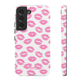 Pink Lips-Phone Case-Samsung Galaxy S22-Glossy-Movvy