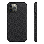 Onyx Leopard-Phone Case-iPhone 12 Pro Max-Glossy-Movvy