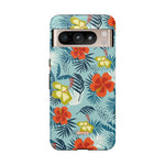 Hawaiian Flowers-Phone Case-Movvy