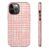 Seaside Plaid-Phone Case-iPhone 12 Pro Max-Matte-Movvy
