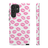 Pink Lips-Phone Case-Samsung Galaxy S22 Ultra-Glossy-Movvy