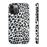 Spotted (Black)-Phone Case-iPhone 12 Pro-Matte-Movvy