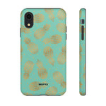 Caribbean Pineapple-Phone Case-iPhone XR-Matte-Movvy
