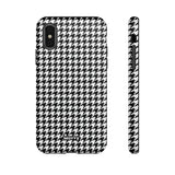 Houndstooth-Phone Case-iPhone X-Matte-Movvy