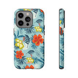 Hawaiian Flowers-Phone Case-iPhone 14 Pro-Matte-Movvy