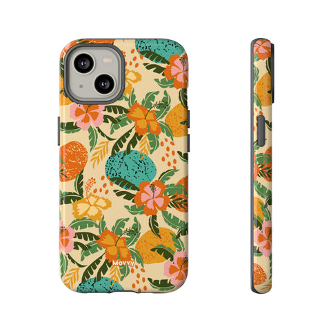 Mango Flowers-Phone Case-iPhone 14-Glossy-Movvy
