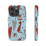 Cats and Lattes-Phone Case-iPhone 15 Pro-Glossy-Movvy
