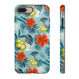 Hawaiian Flowers-Phone Case-iPhone 8 Plus-Matte-Movvy