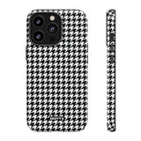 Houndstooth-Phone Case-iPhone 13 Pro-Glossy-Movvy