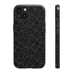 Onyx Leopard-Phone Case-iPhone 13-Glossy-Movvy