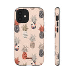 Pineapples in the Wild-Phone Case-iPhone 12 Mini-Glossy-Movvy