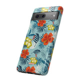 Hawaiian Flowers-Phone Case-Movvy