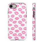 Pink Lips-Phone Case-iPhone 8-Glossy-Movvy