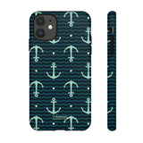 Anchor Hearts-Phone Case-iPhone 11-Matte-Movvy