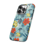 Hawaiian Flowers-Phone Case-Movvy