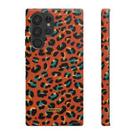Ruby Leopard-Phone Case-Samsung Galaxy S22 Ultra-Matte-Movvy