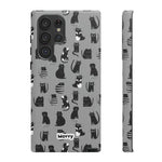 Black Cat-Phone Case-Samsung Galaxy S22 Ultra-Matte-Movvy