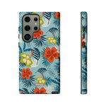 Hawaiian Flowers-Phone Case-Samsung Galaxy S23 Ultra-Glossy-Movvy