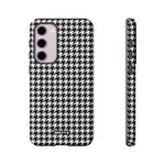 Houndstooth-Phone Case-Samsung Galaxy S23 Plus-Matte-Movvy