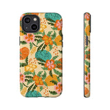 Mango Flowers-Phone Case-iPhone 14 Plus-Glossy-Movvy