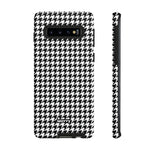 Houndstooth-Phone Case-Samsung Galaxy S10-Glossy-Movvy