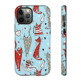 Cats and Lattes-Phone Case-iPhone 12 Pro-Matte-Movvy
