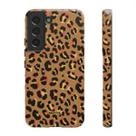 Tanned Leopard-Phone Case-Samsung Galaxy S22-Matte-Movvy