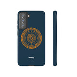Compass-Phone Case-Samsung Galaxy S21 FE-Glossy-Movvy