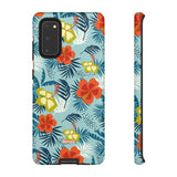 Hawaiian Flowers-Phone Case-Samsung Galaxy S20-Matte-Movvy