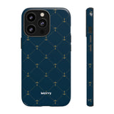 Anchor Quilt-Phone Case-iPhone 13 Pro-Glossy-Movvy