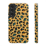 Golden Leopard-Phone Case-Samsung Galaxy S22-Matte-Movvy