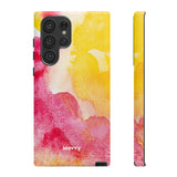 Sunset Watercolor-Phone Case-Samsung Galaxy S22 Ultra-Matte-Movvy