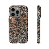 Laced in the Nude-Phone Case-iPhone 14 Pro-Matte-Movvy