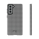 Houndstooth-Phone Case-Samsung Galaxy S21-Glossy-Movvy