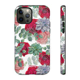 Succulent Roses-Phone Case-iPhone 12 Pro-Glossy-Movvy