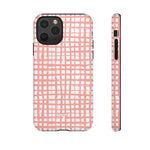 Seaside Plaid-Phone Case-iPhone 11 Pro-Matte-Movvy