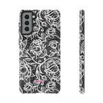 Laced Fleurs-Phone Case-Samsung Galaxy S21 Plus-Matte-Movvy