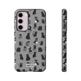 Black Cat-Phone Case-Samsung Galaxy S23 Plus-Matte-Movvy