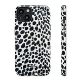 Spotted (Black)-Phone Case-iPhone 13-Glossy-Movvy