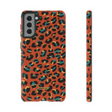 Ruby Leopard-Phone Case-Samsung Galaxy S21 Plus-Matte-Movvy