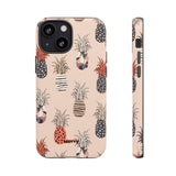 Pineapples in the Wild-Phone Case-iPhone 13 Mini-Matte-Movvy