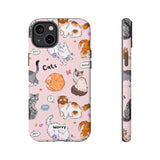 The Cat's Meow-Phone Case-iPhone 14 Plus-Matte-Movvy