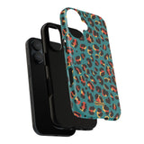 Leopardo turquesa