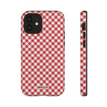 Gingham-Phone Case-iPhone 12 Mini-Glossy-Movvy