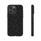 Onyx Leopard-Phone Case-iPhone 15 Pro Max-Glossy-Movvy