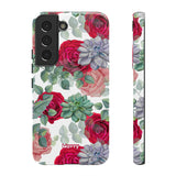 Succulent Roses-Phone Case-Samsung Galaxy S22-Glossy-Movvy